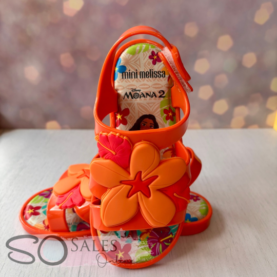 Sandalias naranja Moana Tropical