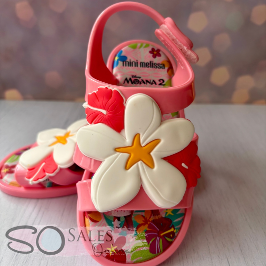Sandalias rosadas  Moana Tropical